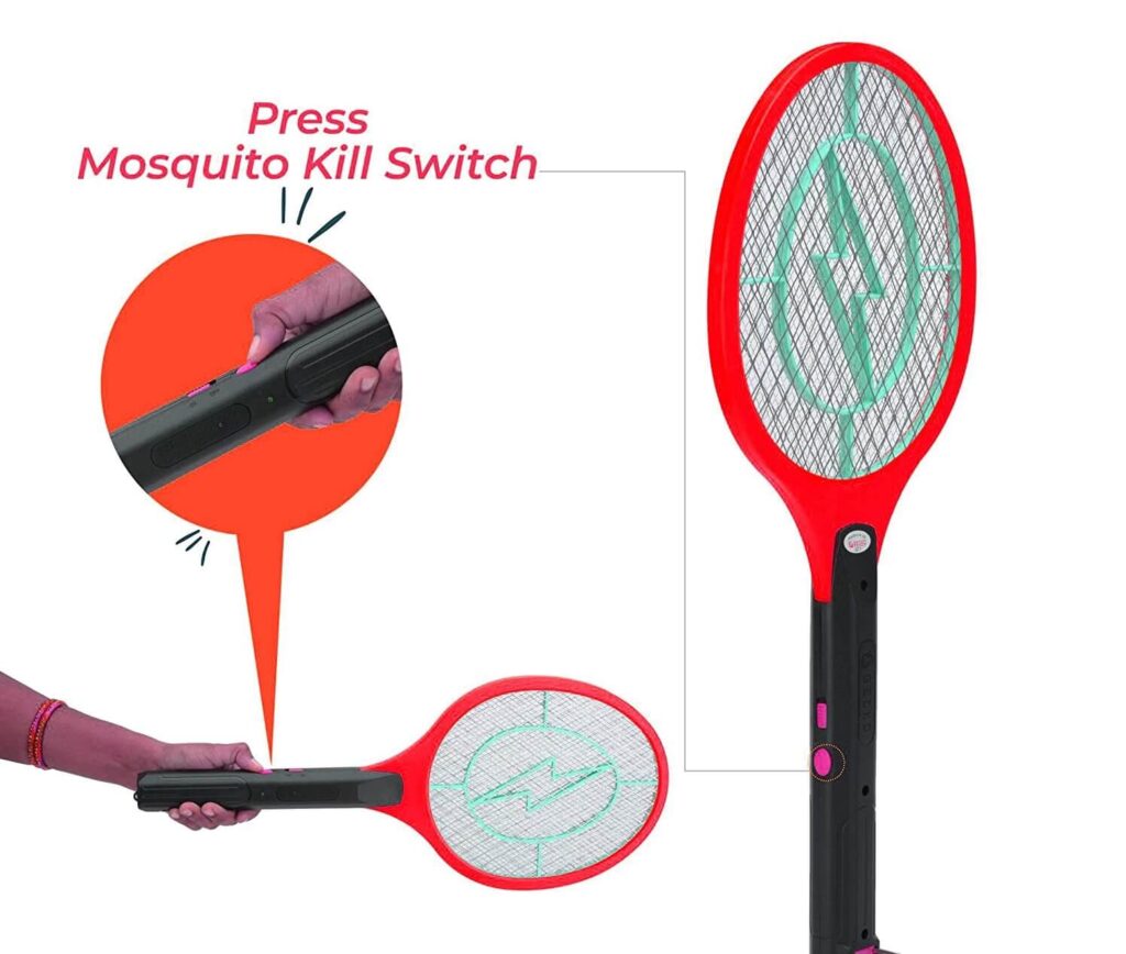 Thermocare Mosquito Killer Racket Bat with Powerful Battery