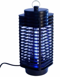 FINIVIVA Black Electric Mosquito Insect Killer LED Lamp