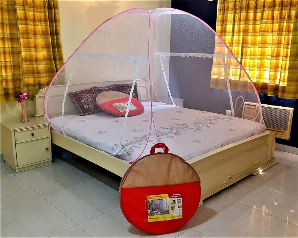 Athena Creations Double Bed Foldable Mosquito Net