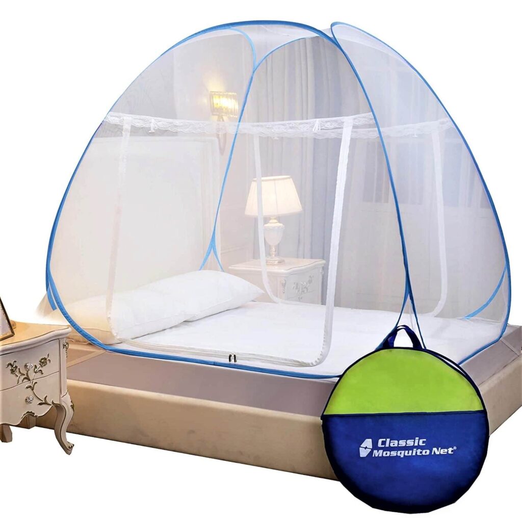 Classic Mosquito Net Double Bed King Size Polyester Foldable