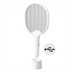 RAKITIC Rechargeable Electric Fly Swatter USB with Charging Mosquito Killer