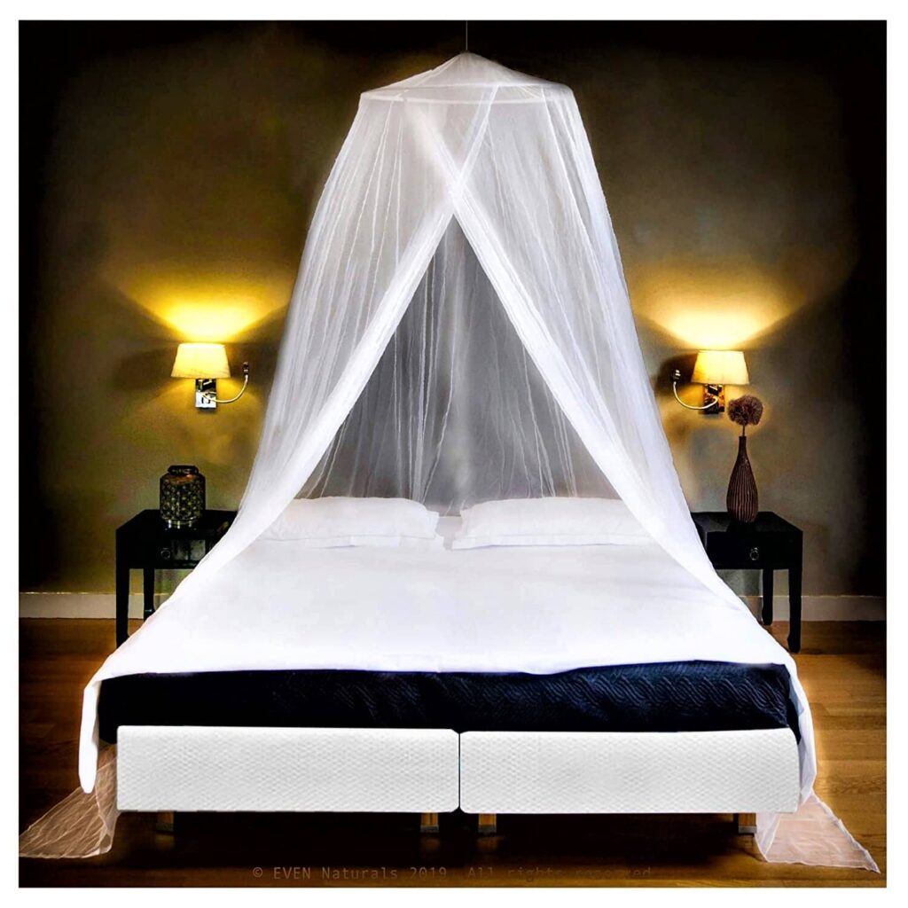 The Mosquito Net for Double Bed Canopy